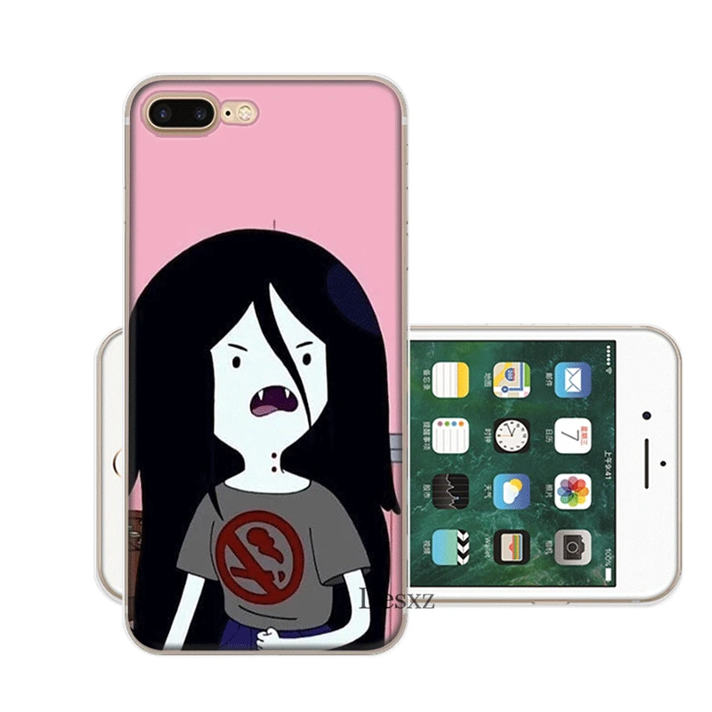 H2 Чехол для iPhone 6 для мобильного телефона 6S 7 8 Plus iPhone 11 Pro XR X XS Max SE 5s 5 Чехол Marceline Adventure Time Эстетическая оболочка - Цвет: H2