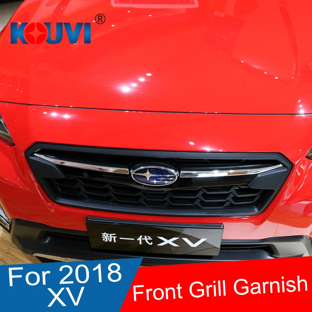 2 шт. хромированные накладки на гриль для Subaru XV 2018 2019 GT7 GT3 | Автомобили и мотоциклы