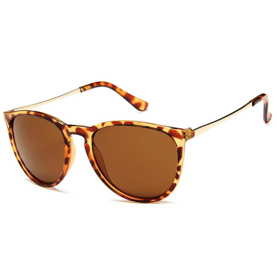 SHONEMES классические круглые солнцезащитные очки для мужчин и женщин металлическая