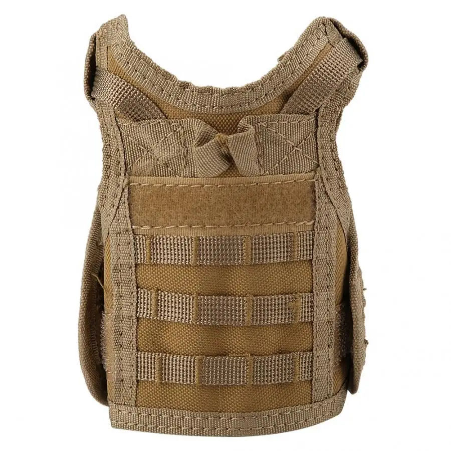 Мини Tactic военный Молл жилет для дивана пивная бутылка украшение напитков чехол