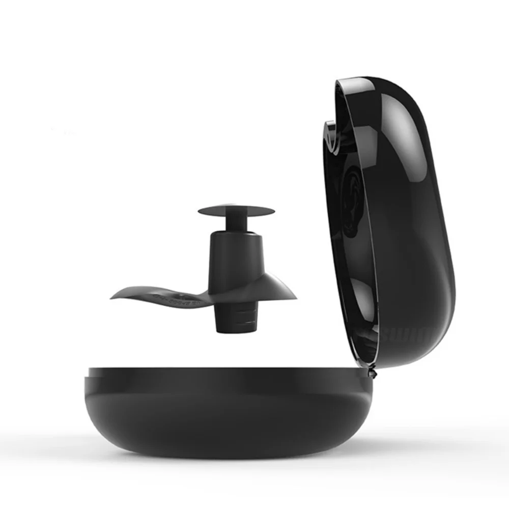 

3 Pairs Professional Swimming Ear Plugs Waterproof Reusable Silicone Earplugs for Adult (Blue + White +)