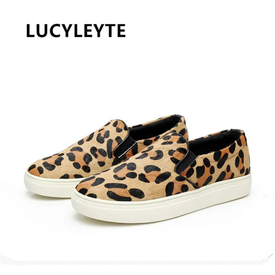 Туфли женские леопардовые кожаные на плоской подошве|flat bottomed shoes|shoes woman flatlazy shoes |