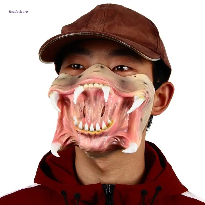 

1Set Novelty Gift for Teenager Party Supplies Accessories Interactive Masquerade Mask Breathable Costume Mask Predator M