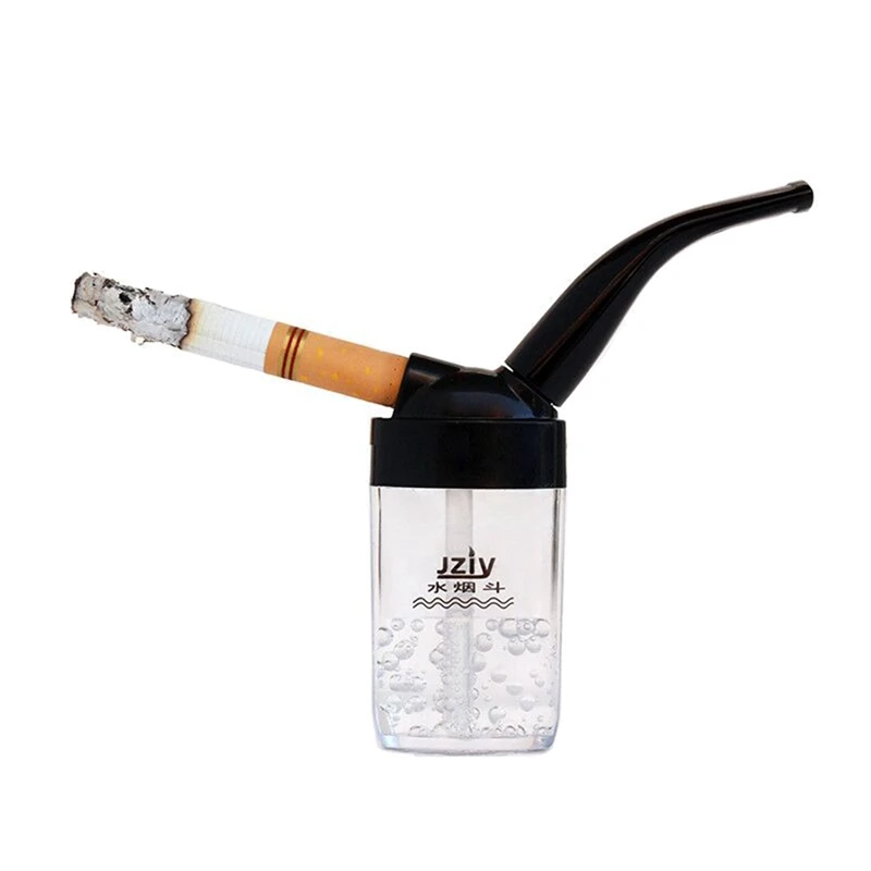 Water Pipe Circulating Mini Hookah Curved Filter Pocket for Men's Cigarette Holder Smoking Tools | Дом и сад