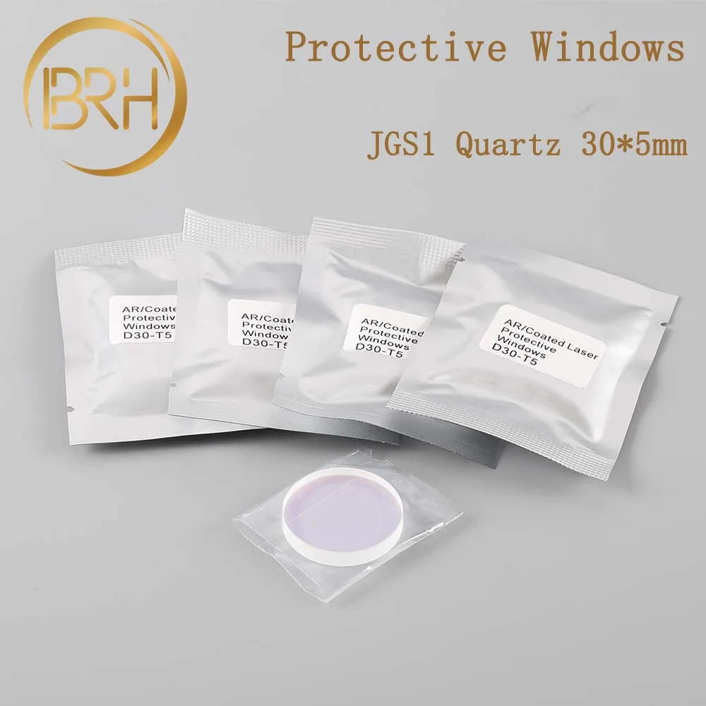 5pcs/LotPrecitec WSX Protective Lens/Windows JGS1 30*5mm 1064nm For P0795-1201-00001 Precitec Rofin Fiber Laser Cutting Machines |