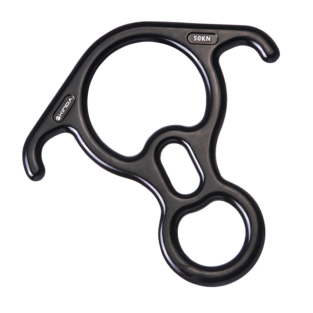 50KN большая скала альпинистская фигура 8 Descender Rappelling Belay Gear аксессуары для кемпинга