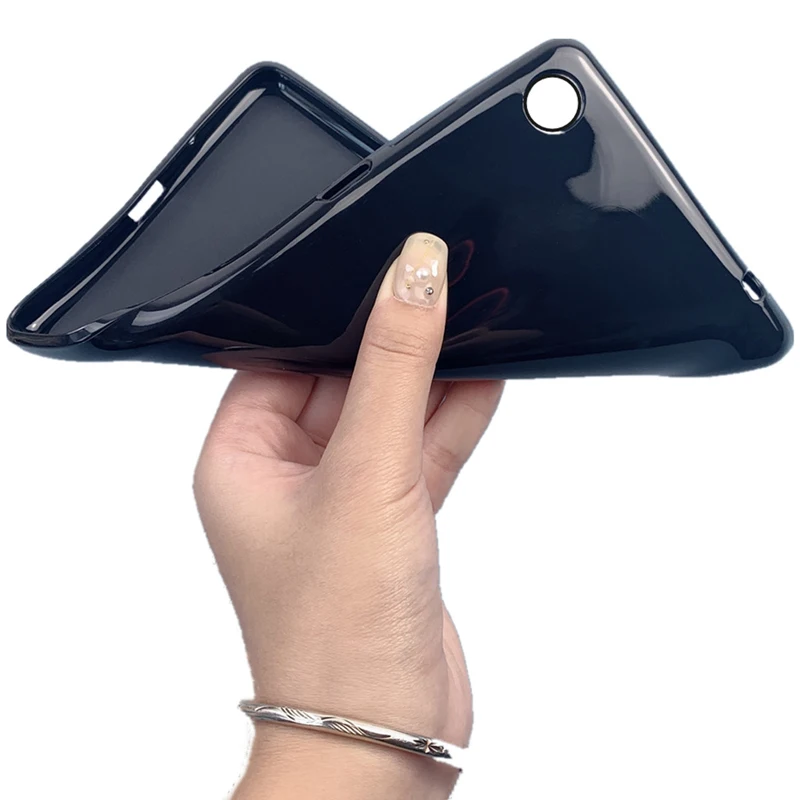Силиконовый чехол для Lenovo Tab M7 Мягкий защитный из ТПУ с рисунком в виде желейного