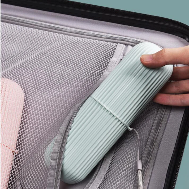 Портативная коробка для зубных щеток аксессуары ванной комнаты держатель