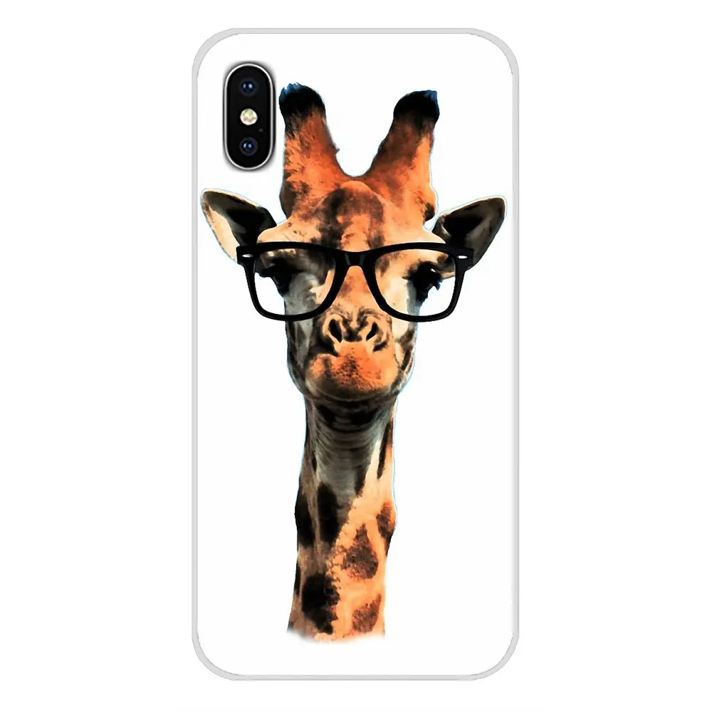 images 11 Носите очки украшение "Жирафы" телефонные чехлы для samsung A10 A30 A40 A50 A60 A70 Galaxy S2 Note 2 3 большое ядро Prime - Цвет: images 11
