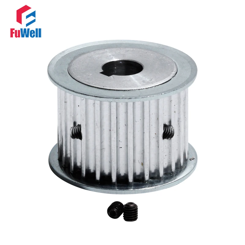 Зубчатый Шкив HTD 5M 24T с Keyway Ширина 27 мм зубчатый ременной шкив 8/10/12 // 14/15/19/20