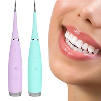 ultrasonic sonic electric dental scaler tooth calculus plaque remover tool kit portable stains tartar clean tool whiten teeth