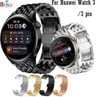Ремешок BEHUA из нержавеющей стали для часов Huawei Watch 3  3 pro  GT 2 Pro, металлический браслет для наручных часов Huawei Watch GT 2 46m