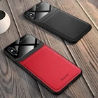 Чехол-накладка для iphone, iphone 6, 6s, 7, 8 plus, 10, x, xr, xs, 11 pro max, из искусственной кожи