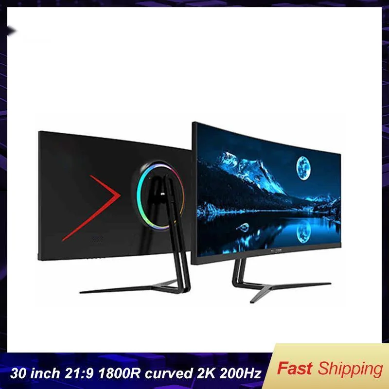 Gaming Monitor QR302W 30-inch 2K/highly Refresh Rate 200hz Display Widescreen 21:9 With PS4 E-sports/desktop