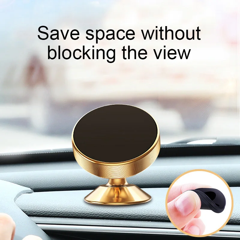 360 degree universal magnetic car mobile phone holder with ventilation holes mobile phone holder suitable accessory car holder free global shipping
