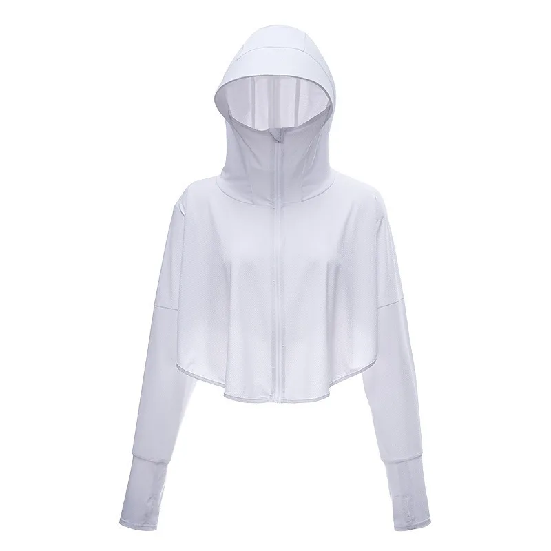 

Summer Sun-Proof Clothing Women's UV-Proof Breathable Thin Hooded Korean-Style Loose Shawl Cape Sunscreen Shirt Trench Coat
