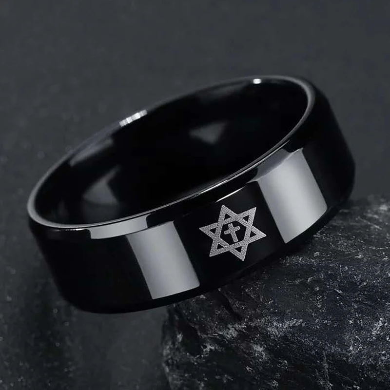 Кольцо парк 2018 мужское глянцевое из нержавеющей стали | Украшения и аксессуары