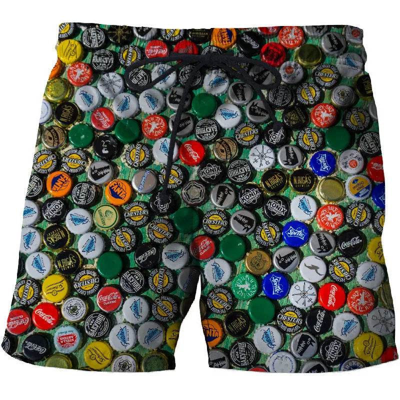 STK-239 BIANYILONG Cola bulle imprimе шорты de Plage hommes шорты de bord 3d Homme hommes court Plage marque shechage rapide maill - Цвет: STK-239