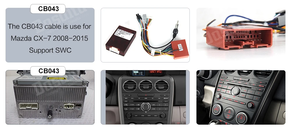 Dasaita " ips Авторадио 1 Din Android 9,0 для Mazda CX-7 2008 2009 2010 2011 2012 2013 gps 1080p видео стерео HDM