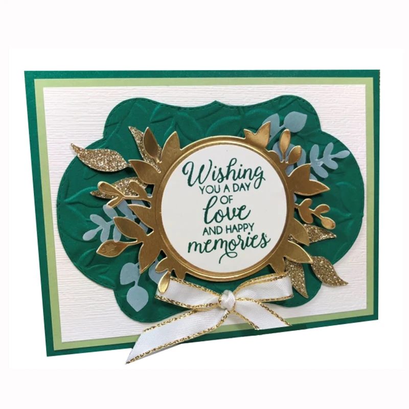 Цветочные Рамки Металлические Вырубные штампы и прозрачный штамп набор сделай