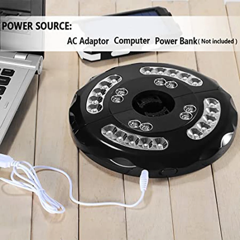 

1Pcs Umbrella Pole Lights 28 Leds 3 Lighting Mode Patio Outdoor Garden Light