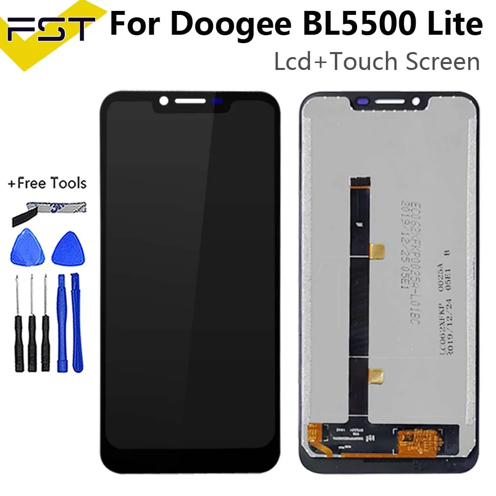 6 19 'Для Doogee BL5500 Lite ЖК дисплей Дисплей + кодирующий преобразователь сенсорного