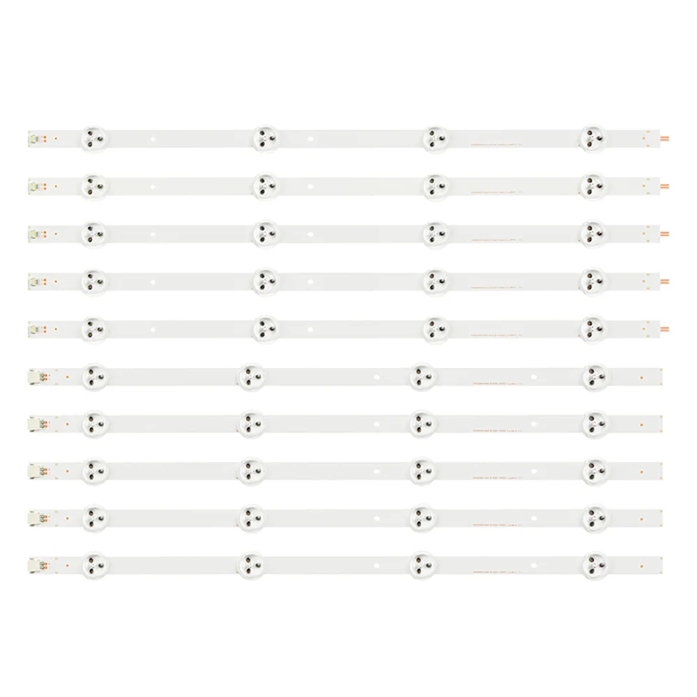 

10 PCS/set LED backlight strip for SV0420A88 TX-42ASR600 REV3 A B 131126-WS-420-040-PEAR1-C5-R/L tx-42as500e V42FWSD01