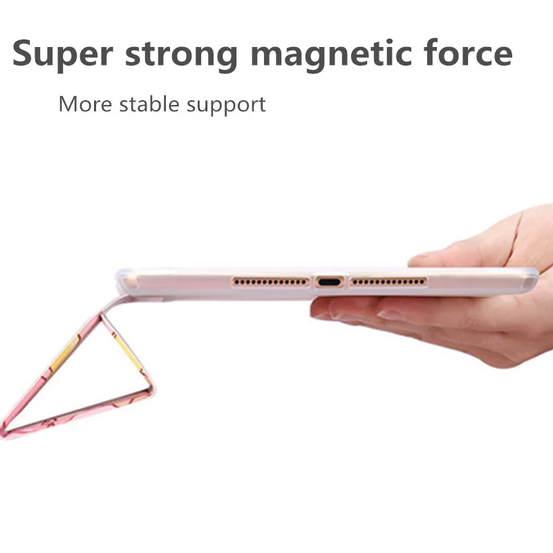 За счет складки, мягкая чехол для ipad Air 2 ipad 5 6 9,7 чехол с мраморным рисунком для ipad 234 ipad Mini 1 2 3 4 5 Redmi Pro 9,7 Pro 10,5