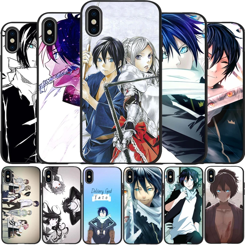 Чехол Noragami Aragoto из аниме мягкий силиконовый черный чехол ТПУ для телефона iPhone 6 6plus