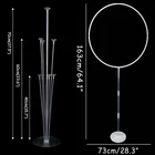 Держатель для шарика колонкавоздушные шары цепи клей для воздушных шаров комплект гирлянды Baby Shower для мальчиков и девочек 1st День рождения Декор Пижама-комбинезон для детей, Свадебная вечеринка