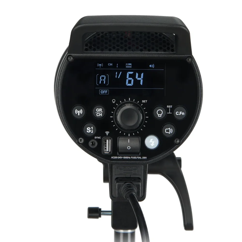 Студийный стробоскоп Godox DP600III светильник для фотосъемки 600 Вт GN80 2 4G со встроенной