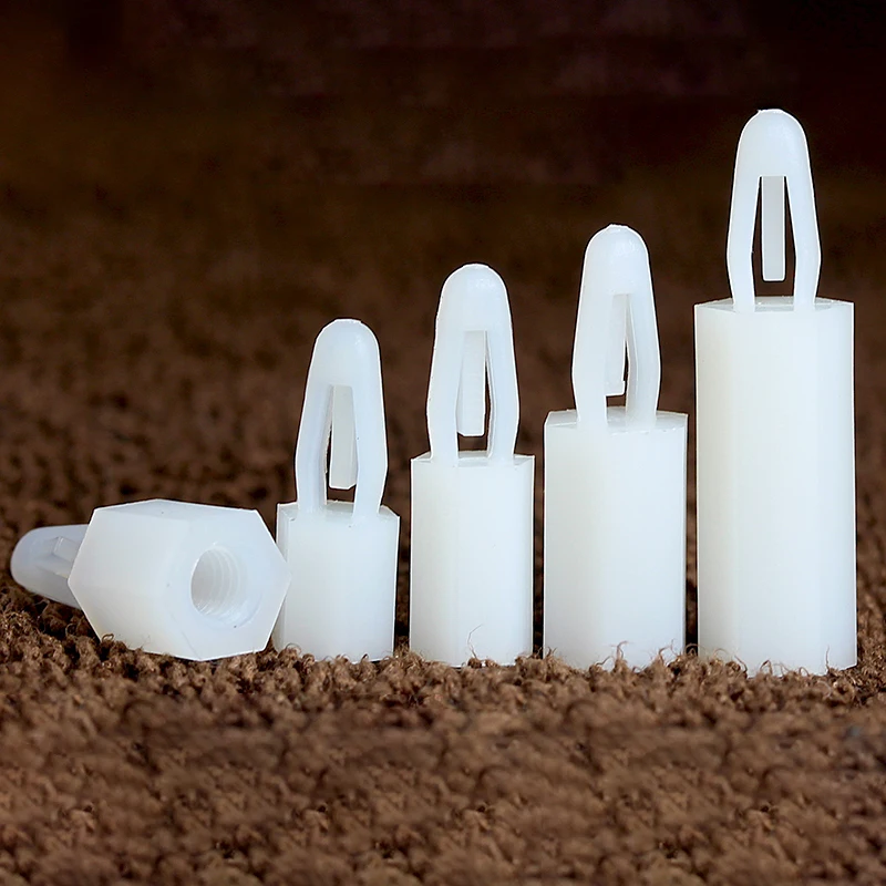 M3 M4 винт с внутренним интервалом для печатной платы фиксированная нейлоновая