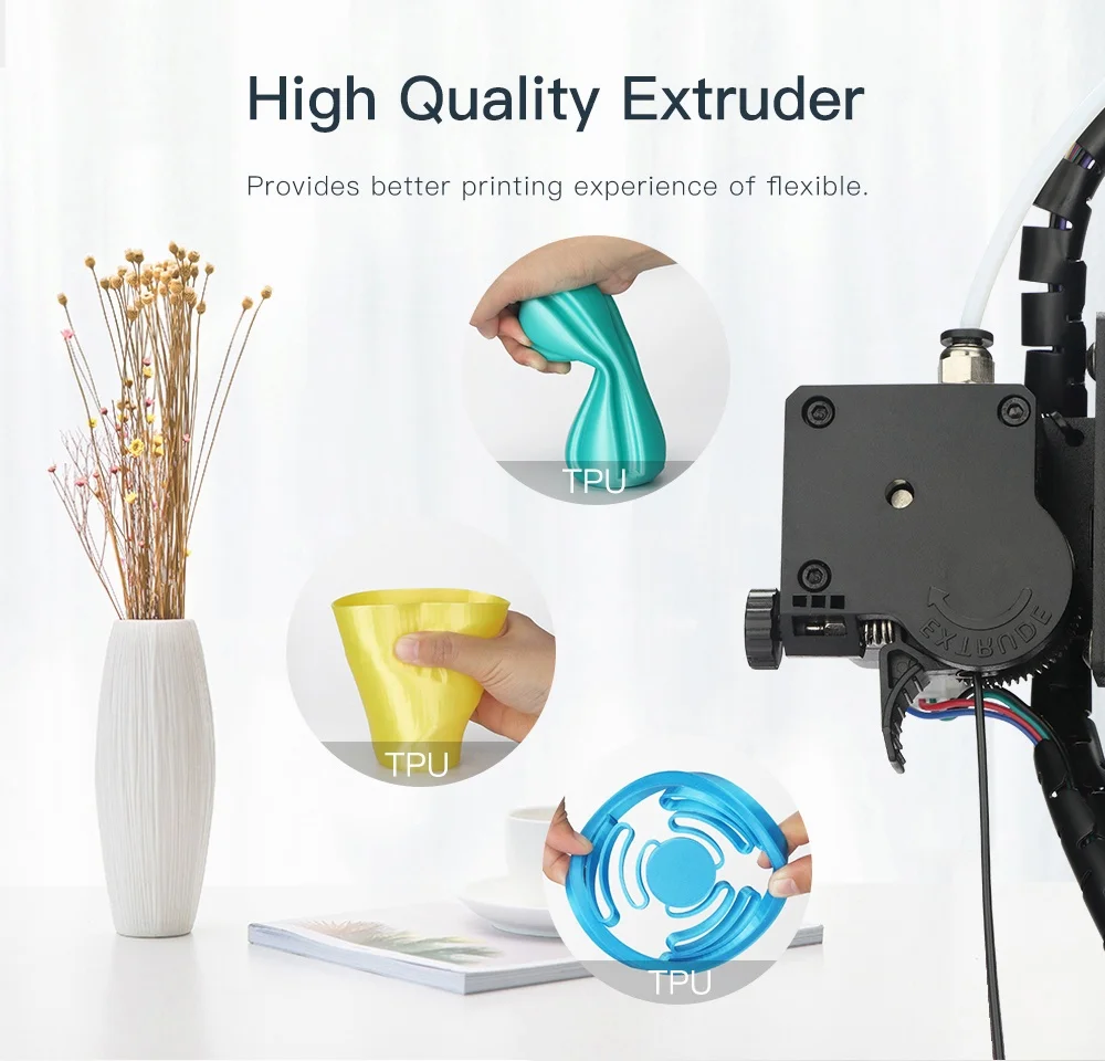 ANYCUBIC Mega S FDM 3d Printer I3 Upgraded Printing Platform Full Metal Frame Large Size Volume Touch Screen impresora | Компьютеры и