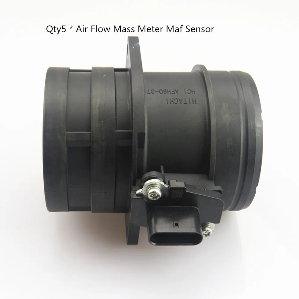 Qty 5 Воздушный расходомер Mass Meter Maf Sensor AFH6037 для Golf Passat CC Sharan A3 A4 A5 A6 Q3 Q5 Q7 TT Seat 06J 906 461