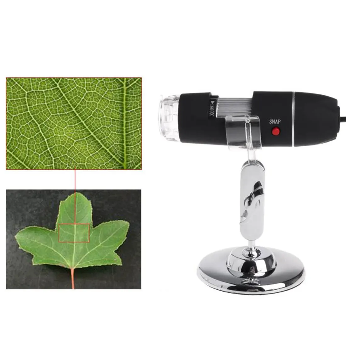 Цифровой USB-микроскоп профессиональный электронный микроскоп с увеличением 1000X