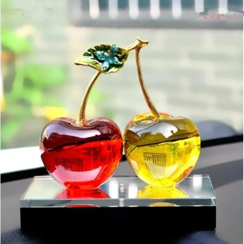 Хрустальная вишня креативное украшение для дома офиса ресторана бара подарки