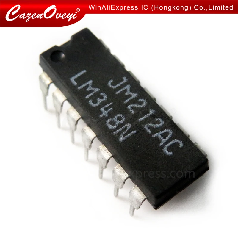 10 шт./лот LM348N LM348 DIP 14 в наличии|Интегральные схемы| |