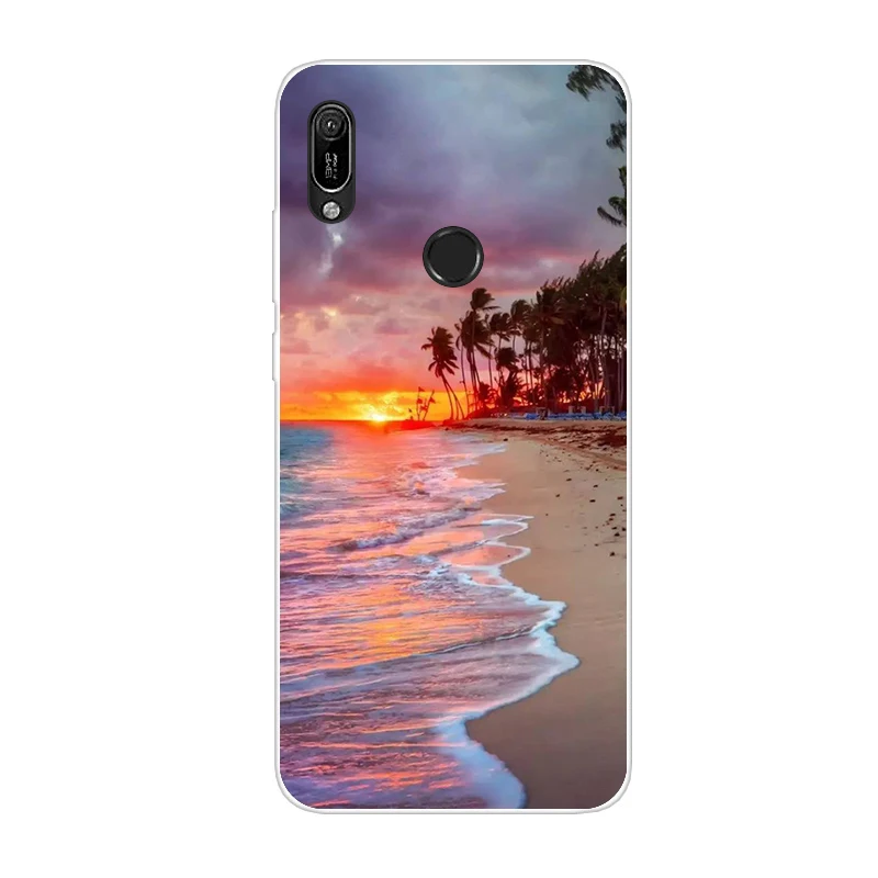 A 6,09 ''для huawei Y6 Мягкий силиконовый чехол TPU чехол для телефона Coque huawei Y6 чехол Y 6 6Y модное тонкое дно