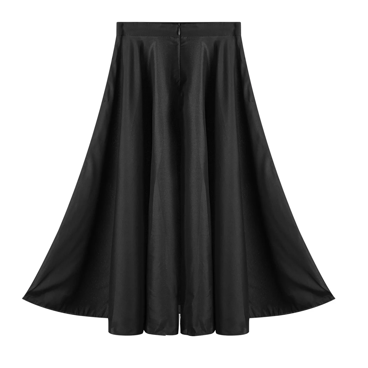 Детская Юбка для танцев девочек-подростков длинная юбка с круглым вырезом