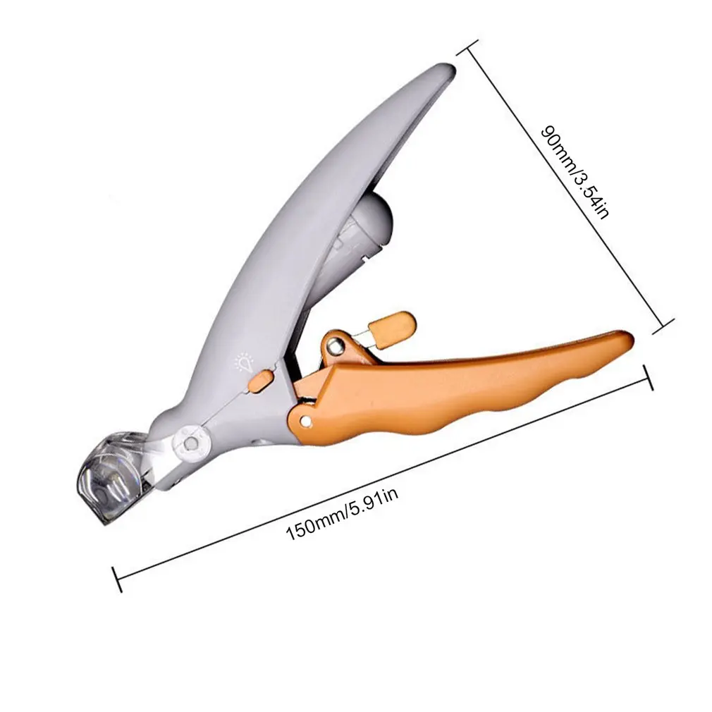 

Pet Nail Clipper Cutter Trimmer Grooming Tool With LED Light Dog Cat Safety Beauty Tools Scissor Clipper For Animal Care Product