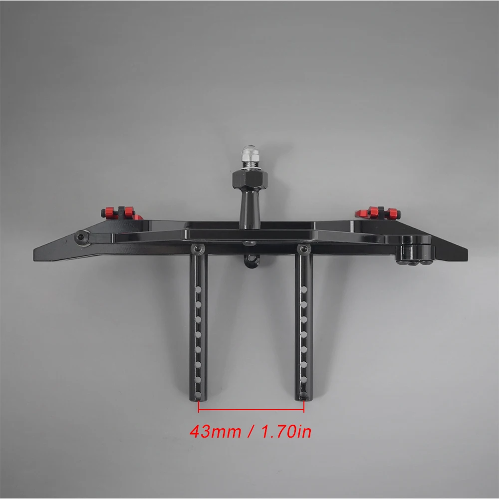 Задний бампер из алюминиевого сплава с запасной рейкой для шин и трейлером трос