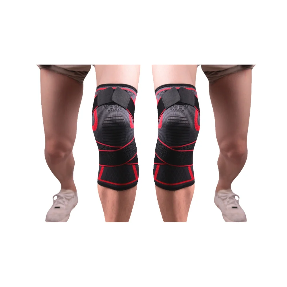 

1PC Knee Brace Protective Gear Support Knee Pad Elastic Knee Protector Sleeve for Basketball Climbing Outdoor Sports