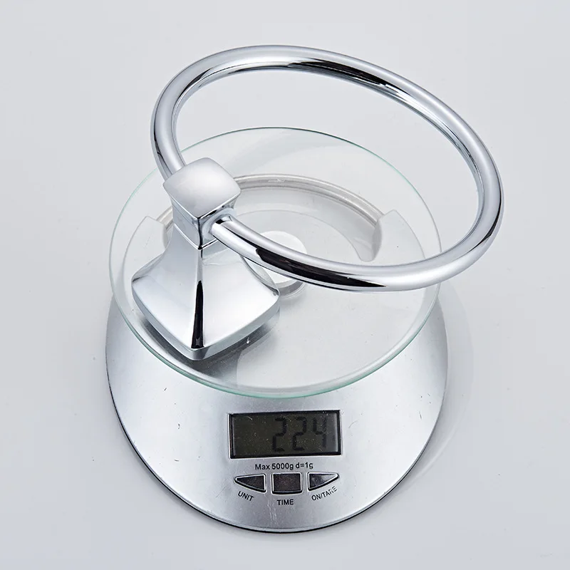 Серебряное кольцо для полотенец вешалка | Обустройство дома