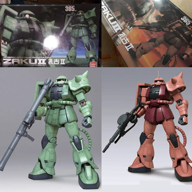 Аниме Дабан мобильный костюм модель 1/48 Gundam Zaku II тип MS 06F2 Рождественский подарок