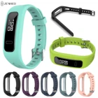 Силиконовый ремешок для Huawei Band 3E4E, сменный Браслет для Huawei Honor Band 4, версия для бега
