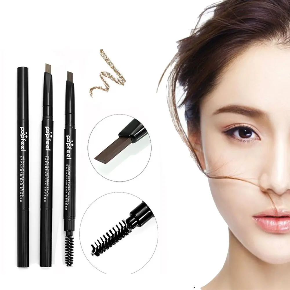 Popfeel двухсторонние автоматические карандаши для бровей водостойкие стойкие
