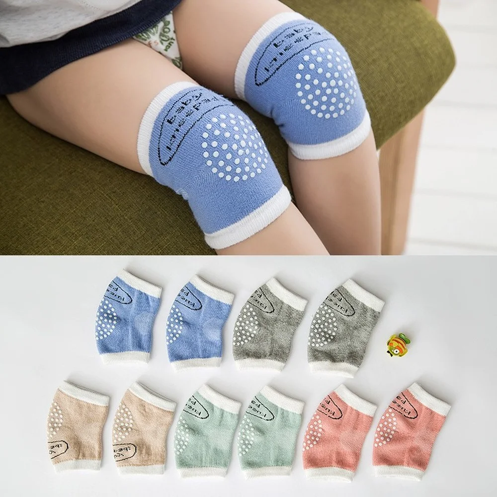 

1 Pair Baby Knee Pad Kids Non Slip Safety Crawling Baby Floor Kneecap Elbow Cushion Infant Toddlers Leg Warmer Support Protector