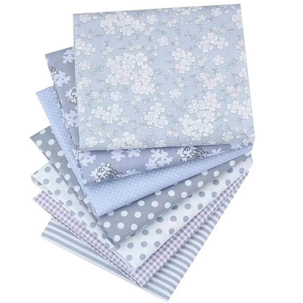 7/8 шт хлопок ремесло ткань пачка Лоскутные квадраты стеганые мультфильм 100%