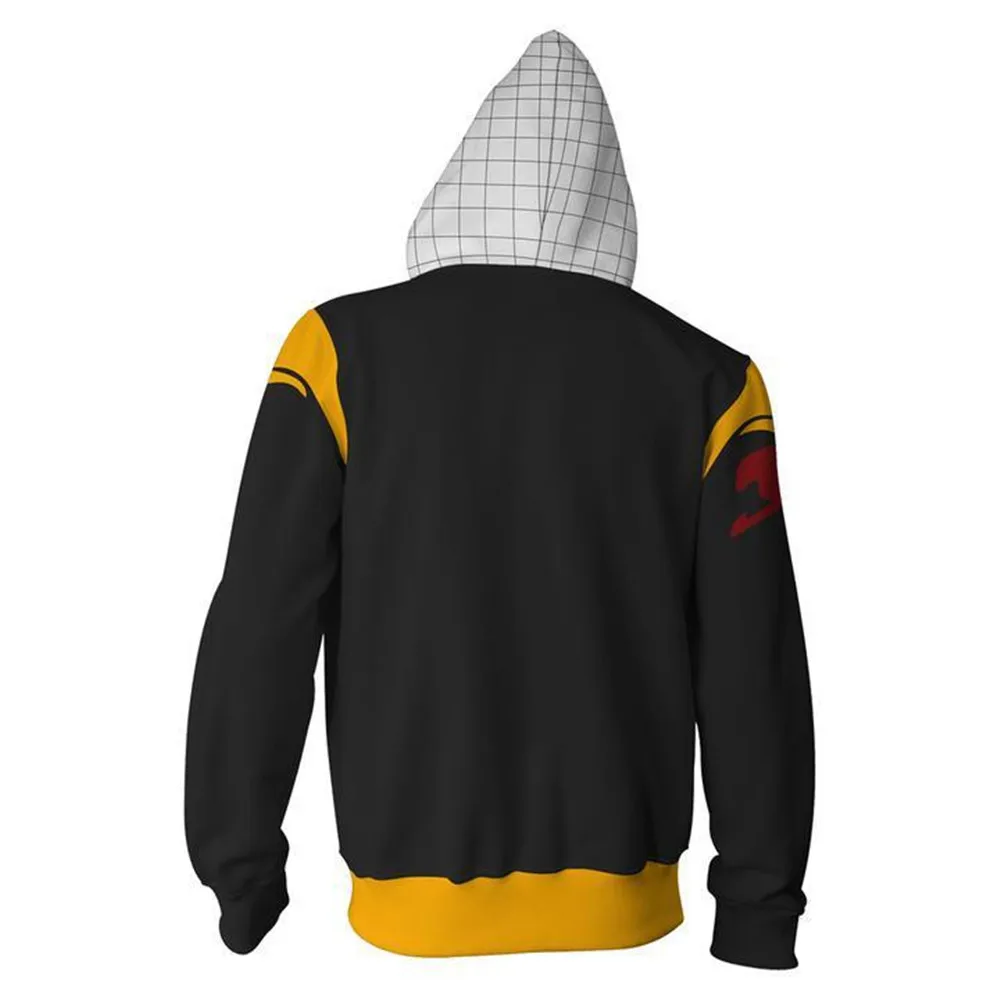 Толстовки с капюшоном для косплея аниме Фея хвост свитшоты мужчин и женщин