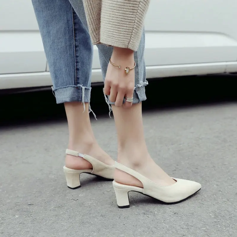 Женские босоножки из искусственной замши ZawsThia белые розовые повседневные с